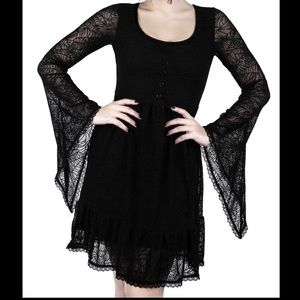 Casket cutie web dress